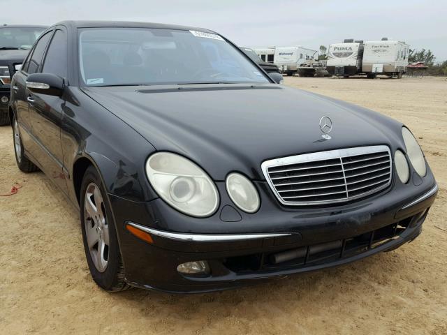 WDBUF65J55A718597 - 2005 MERCEDES-BENZ E 320 BLACK photo 1