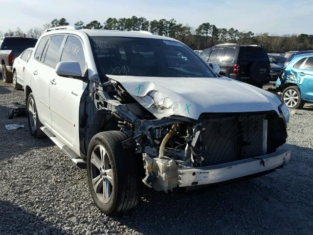 JTEES42A182013610 - 2008 TOYOTA HIGHLANDER WHITE photo 1