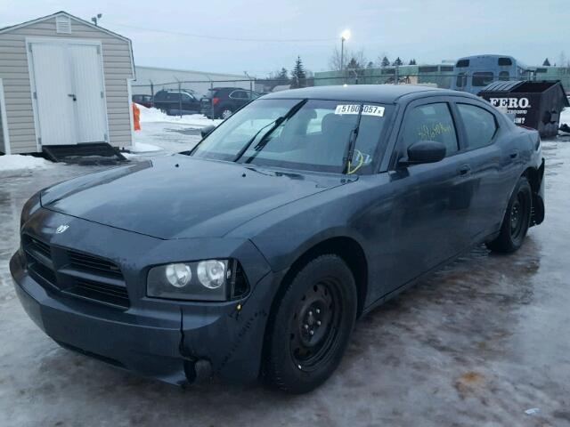 2B3KA43G97H772588 - 2007 DODGE CHARGER SE GRAY photo 2