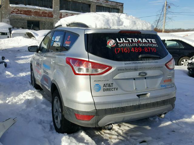 1FMCU9GX7DUA70579 - 2013 FORD ESCAPE SE SILVER photo 3