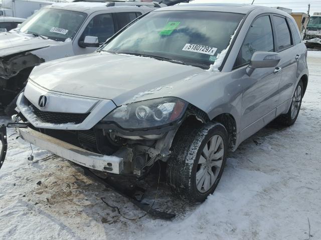 5J8TB1H56CA002087 - 2012 ACURA RDX TECHNO SILVER photo 2