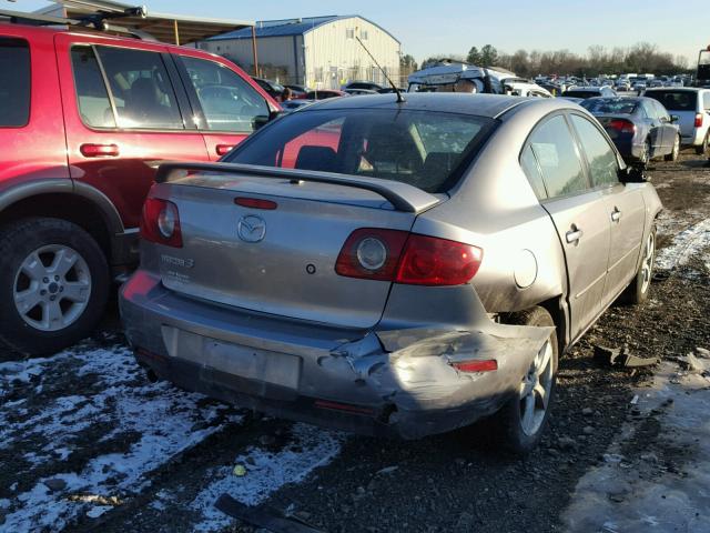 JM1BK32F461445561 - 2006 MAZDA 3 I SILVER photo 4