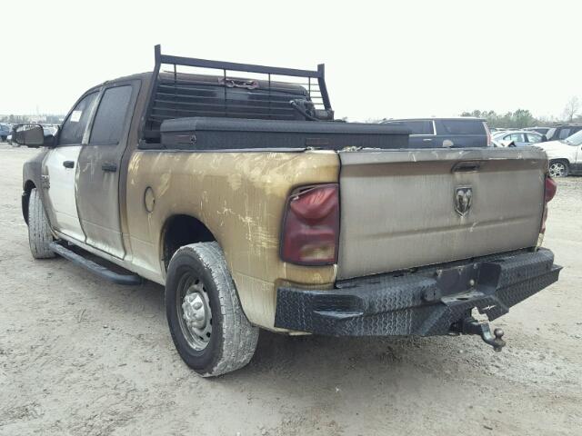 3C6TR4CT4DG529394 - 2013 RAM 2500 ST WHITE photo 3