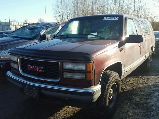 1GTEK19R4WR515319 - 1998 GMC SIERRA K15 RED photo 2