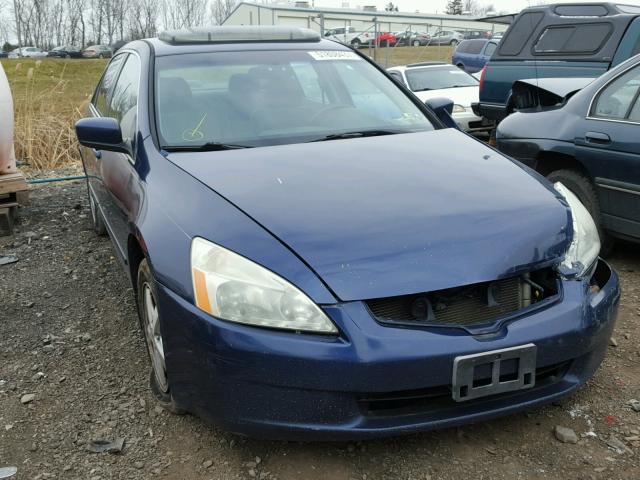 1HGCM56613A023247 - 2003 HONDA ACCORD EX BLUE photo 1