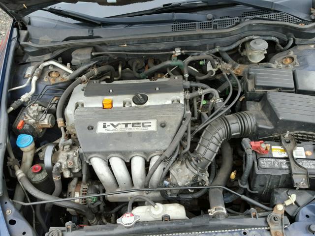 1HGCM56613A023247 - 2003 HONDA ACCORD EX BLUE photo 7