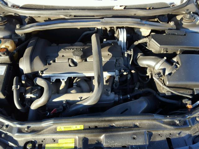 YV1RS592252430041 - 2005 VOLVO S60 2.5T GRAY photo 7