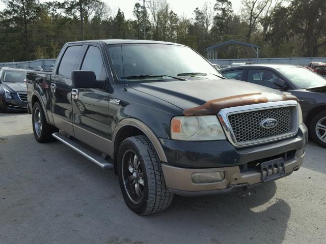 1FTPW12544KC85632 - 2004 FORD F150 SUPER GREEN photo 1