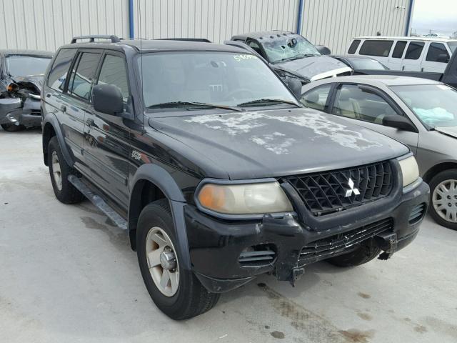 JA4LS21H02P001788 - 2002 MITSUBISHI MONTERO SP BLACK photo 1