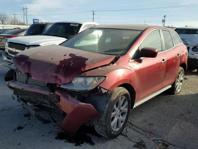 JM3ER293870140769 - 2007 MAZDA CX-7 RED photo 2