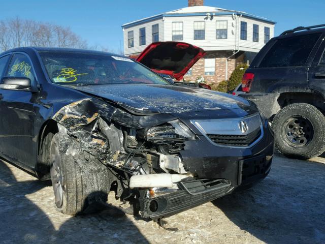 19UUA8F21CA011353 - 2012 ACURA TL GRAY photo 9