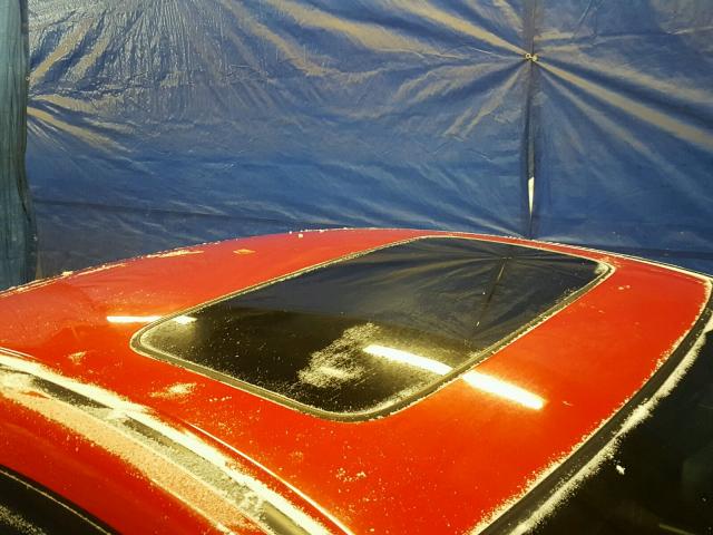 2HGFG12809H512270 - 2009 HONDA CIVIC EX წითელი ფოტო 9