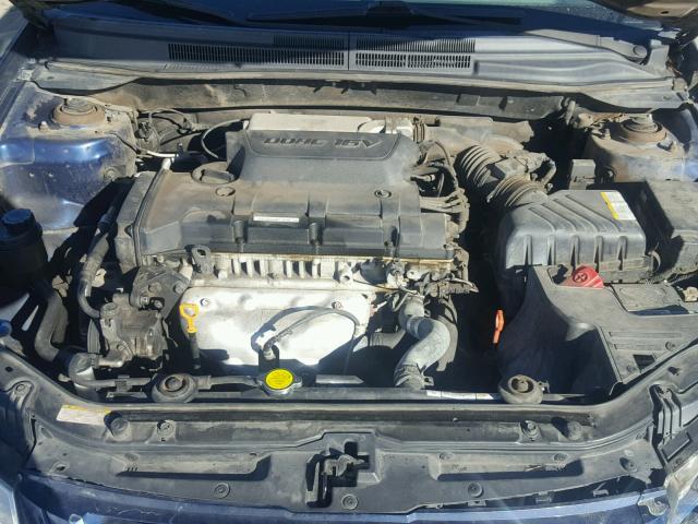 KNAFE122175466689 - 2007 KIA SPECTRA EX BLUE photo 7