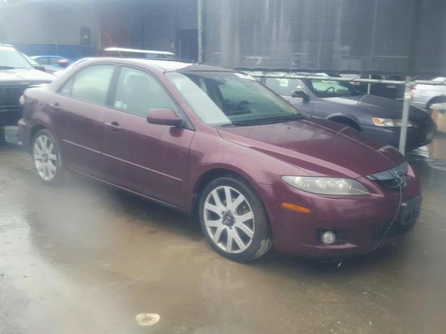 1YVHP80D565M61717 - 2006 MAZDA 6 S BURGUNDY photo 1