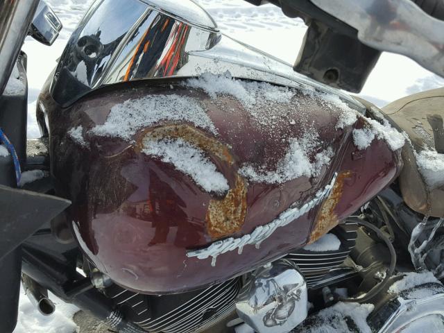 1HD1KHM18FB700599 - 2015 HARLEY-DAVIDSON FLTRX ROAD MAROON photo 9