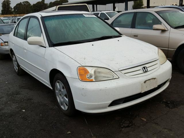 2HGES26731H591049 - 2001 HONDA CIVIC EX WHITE photo 1