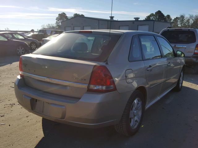 1G1ZU64834F241285 - 2004 CHEVROLET MALIBU MAX GOLD photo 4