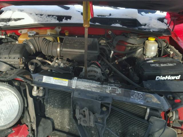 1J4GL48K13W693773 - 2003 JEEP LIBERTY SP RED photo 7