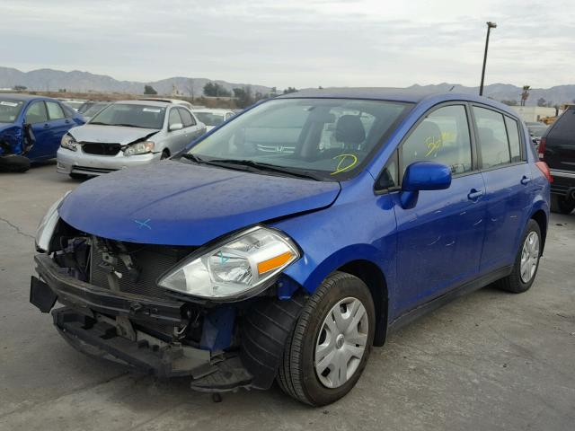 3N1BC1CP3CK270449 - 2012 NISSAN VERSA S BLUE photo 2