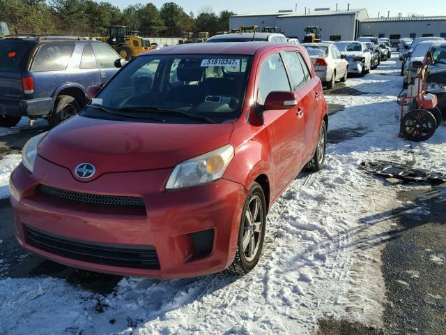 JTKKU10468J019771 - 2008 TOYOTA SCION XD RED photo 2