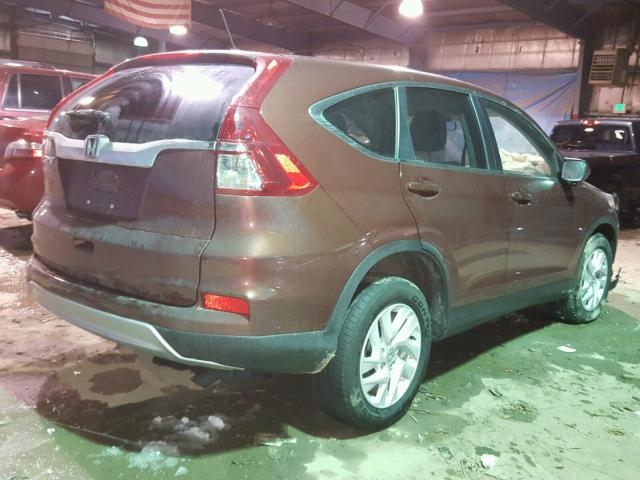 3CZRM3H56GG716947 - 2016 HONDA CR-V EX RED photo 4