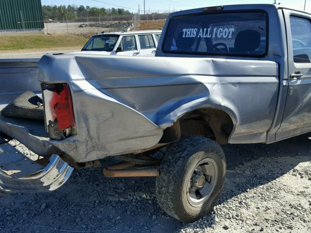 1FTDF15Y9SNA54858 - 1995 FORD F150 SILVER photo 9