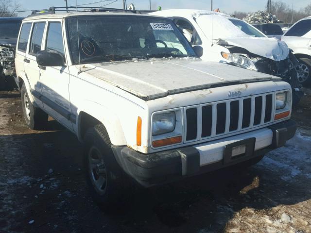 1J4FF68SXXL516757 - 1999 JEEP CHEROKEE S WHITE photo 1