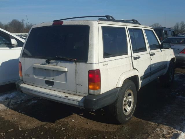 1J4FF68SXXL516757 - 1999 JEEP CHEROKEE S WHITE photo 4