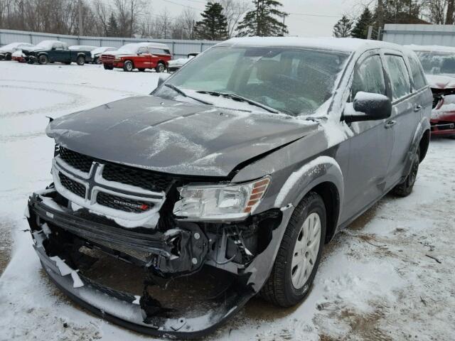 3C4PDCAB6DT710551 - 2013 DODGE JOURNEY SE GRAY photo 2