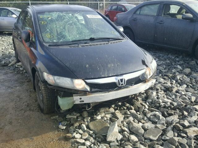 2HGFA15219H010814 - 2009 HONDA CIVIC DX BLACK photo 9