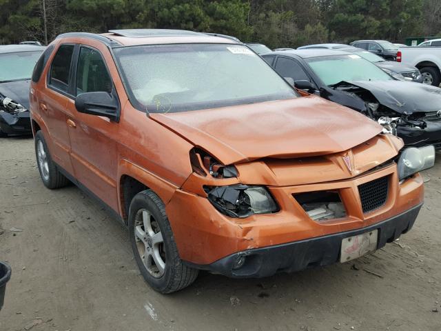 3G7DA03E54S501596 - 2004 PONTIAC AZTEK ORANGE photo 1