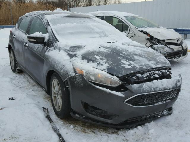 1FADP3K22FL218287 - 2015 FORD FOCUS SE GRAY photo 1