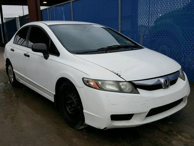 19XFA1F39BE018019 - 2011 HONDA CIVIC VP WHITE photo 1