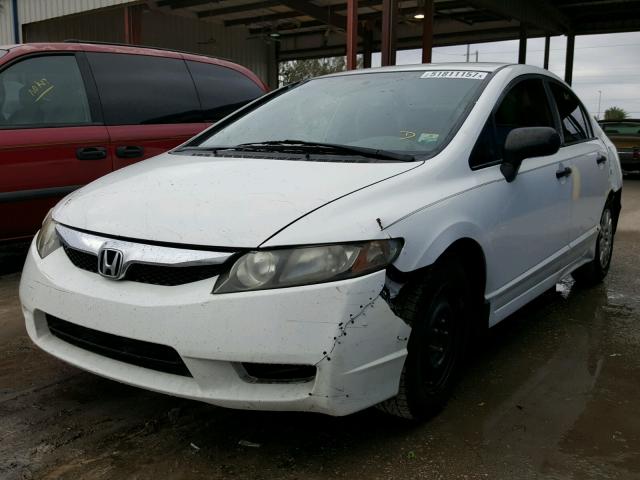 19XFA1F39BE018019 - 2011 HONDA CIVIC VP WHITE photo 2