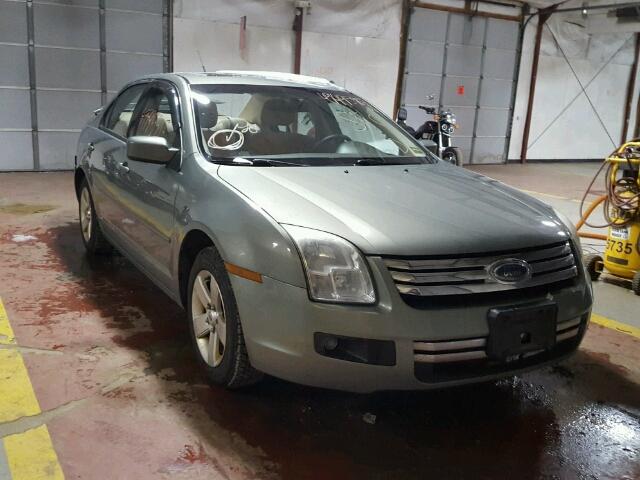 3FAHP01148R193275 - 2008 FORD FUSION SE GREEN photo 1