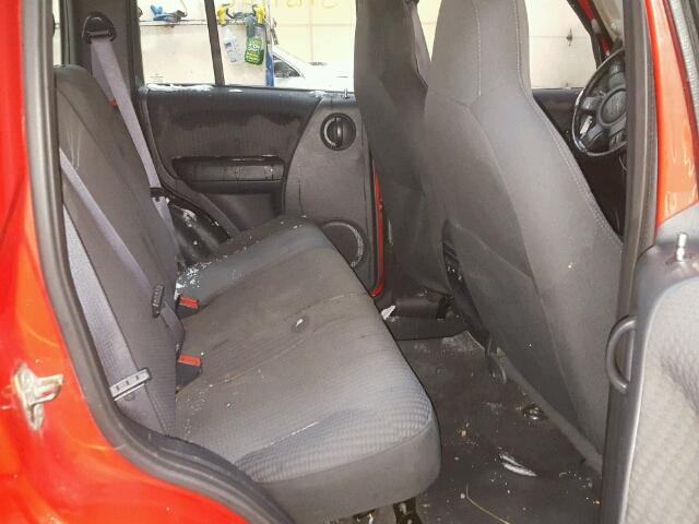 1J4GL48K42W133616 - 2002 JEEP LIBERTY SP RED photo 6