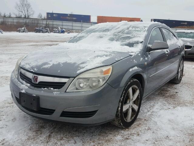 1G8ZS57N77F314973 - 2007 SATURN AURA XE GRAY photo 2