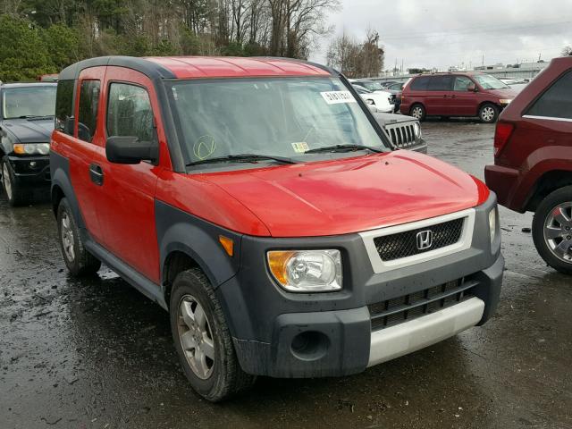 5J6YH28655L021944 - 2005 HONDA ELEMENT EX RED photo 1