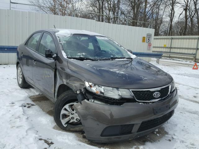 KNAFU4A24B5444409 - 2011 KIA FORTE EX CHARCOAL photo 1