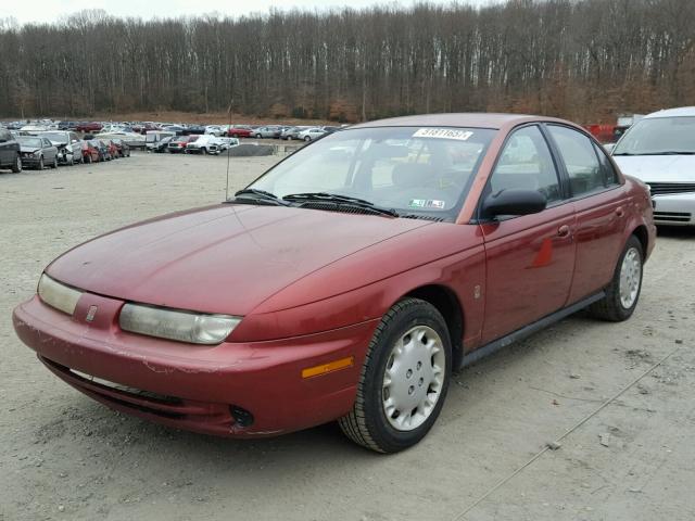 1G8ZJ5272TZ288691 - 1996 SATURN SL2 RED photo 2