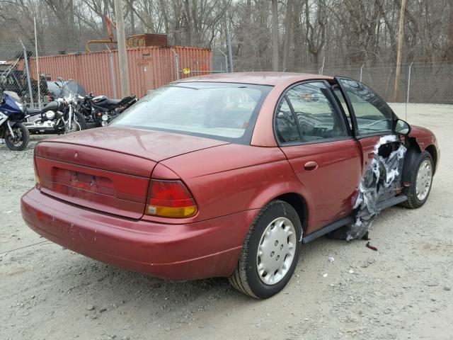 1G8ZJ5272TZ288691 - 1996 SATURN SL2 RED photo 4