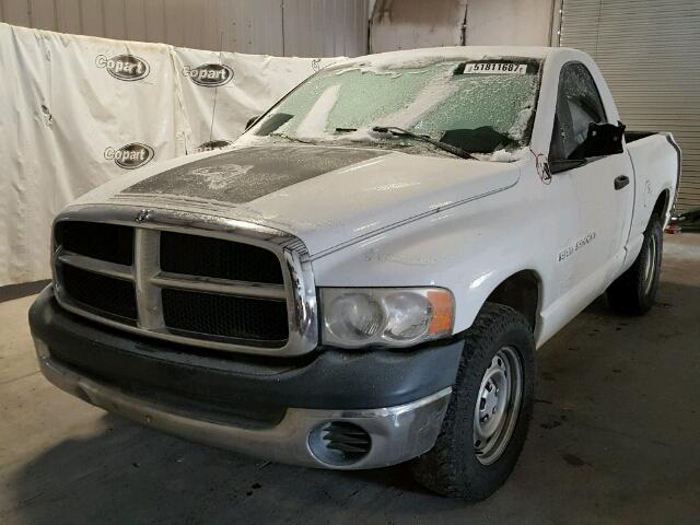 1D7HA16K34J175363 - 2004 DODGE RAM 1500 S WHITE photo 2