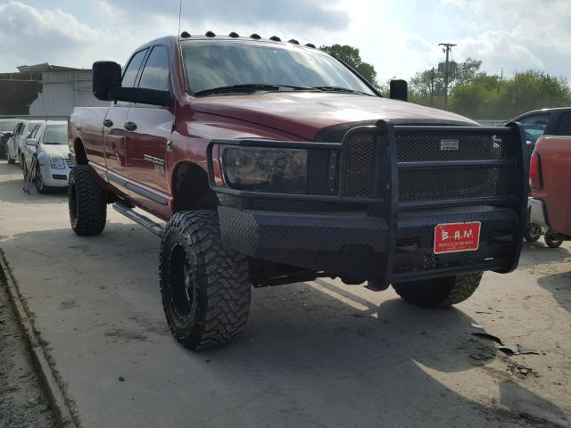 3D7KS28C96G245192 - 2006 DODGE RAM 2500 S წითელი ფოტო 1