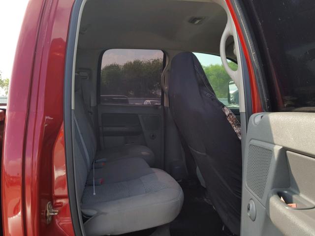 3D7KS28C96G245192 - 2006 DODGE RAM 2500 S წითელი ფოტო 6