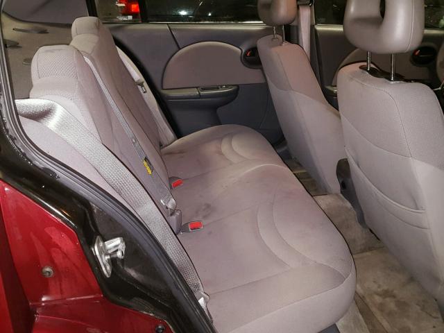 1G8AZ52F93Z158663 - 2003 SATURN ION LEVEL MAROON photo 6