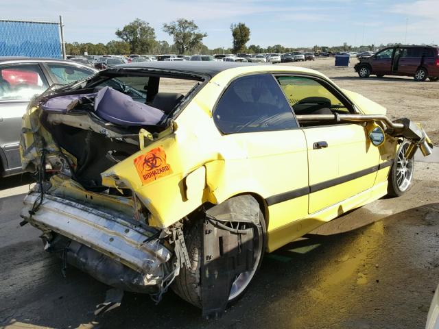 WBSBG9339XEY83861 - 1999 BMW M3 YELLOW photo 4