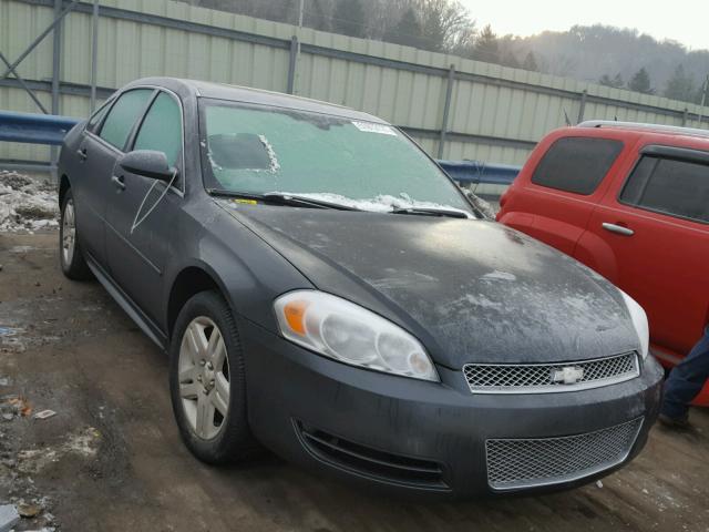 2G1WG5E38D1153363 - 2013 CHEVROLET IMPALA LT GRAY photo 1