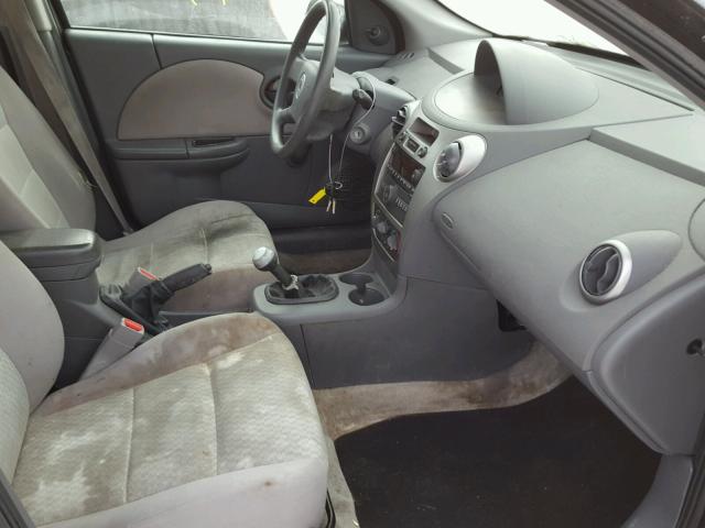 1G8AZ55F86Z153082 - 2006 SATURN ION LEVEL GREEN photo 5
