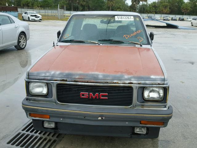 1GTCS19W1P0500926 - 1993 GMC SONOMA GRAY photo 9