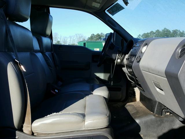 1FTVX12518KB17201 - 2008 FORD F150 GREEN photo 5